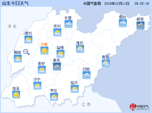  山東迎來(lái)首場(chǎng)大面積降雪